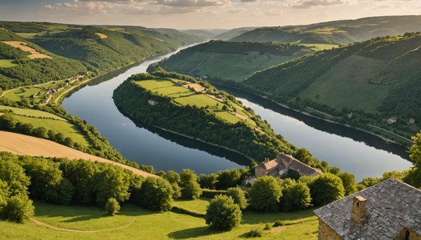 Les paysages de l'aveyron : lacs, plateaux et vallées avec le camping le lac aux oiseaux